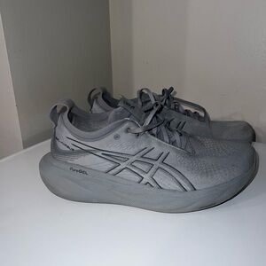 Asics Charcoal Athletic Sneakers